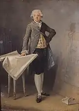 Portrait de l'architecte Claude-Nicolas Ledoux (vers 1787), Paris, musée Cognacq-Jay.