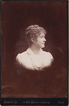 Marguerite Poelaert (1860-1917), fille de l'architecte Joseph Poelaert, épouse de Maurice Pauwels.