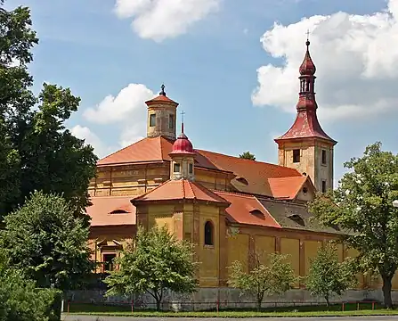 L'église de Mariánské Radčice.