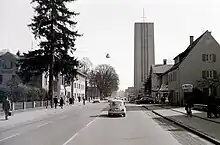 L'Église de l'Assomption de Memmingen dans les années 1960