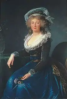 Marie-Thérèse de Bourbon-Naples, Élisabeth Vigée-Le Brun, 1790.
