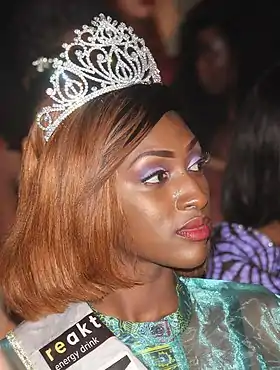 Mariame Touré lors des J Awards  Guinée 2019