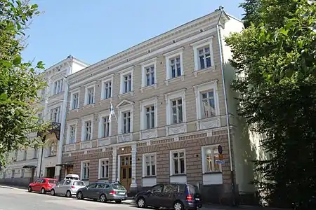 Le siège de l'académie finlandaise des sciences à Helsinki.