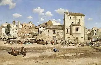 Rue de village (1909, coll. priv.).