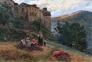 Paysage près d'Anticoli Corrado (1903, Pinacoteca Barão de Santo Ângelo).