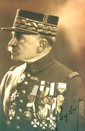 Mariano Goybet (1861-1943), général, grand officier de la Légion d'honneur. (1ère génération de Légion d'honneur)