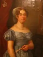 Portrait de la comtesse Marie-Anne von Hatzfeld, baronne Joseph-Conrad d'Anthès.