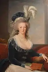Marie-Antoinette d'Autriche, reine de France, mère de Louis-Charles 1788, par Elisabeth Vigée Le Brun
