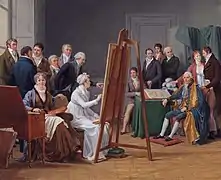 L'Atelier de madame Vincent en 1800, 1808, par Marie-Gabrielle Capet