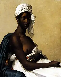 Marie-Guillemine Benoist, Portrait d'une femme noire, 1800