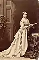 Son épouse Marie-Louise-Flore Massé, vers 1870.
