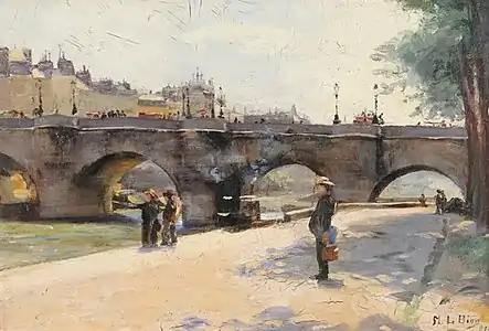 Promeneurs du Pont Neuf (1889)