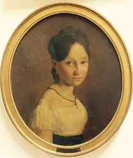 Portrait de Marie-Pauline Laurent, musée des Arts décoratifs et du Design de Bordeaux.