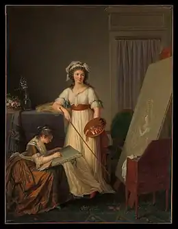 Atelier d'artiste, 1789, New York, Metropolitan Museum of Art.