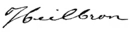 Signature de Marie Heilbron