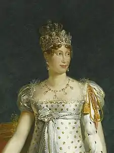 L'impératrice Marie-Louise, musée national des châteaux de Versailles et de Trianon.