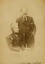 Marie et Auguste Blum en 1897.