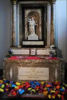 Tombe de la bienheureuse Mère Marie Therese Haze
