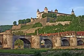 La forteresse de Marienberg.