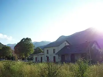 La gare de Marignac - Saint-Béat en 2020