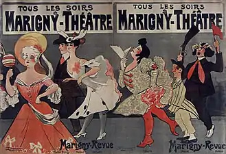 Revue au Théâtre Marigny (1906)