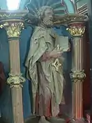 Retable du XVIe : Saint-Pierre.