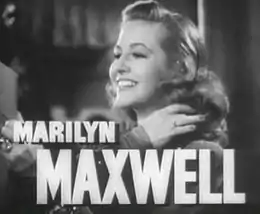 Description de l'image Marilyn Maxwell in Stand By for Action trailer.jpg.