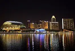 Marina Bay, Singapour.