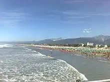 Image de la plage de Marina di Pietrasanta