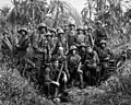 Des Marine Raiders sur Bougainville en janvier 1944