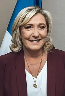 Marine Le Pen, battue.