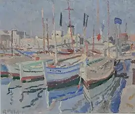 « Le Vieux-Port », Marseille, vers 1956