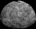 L'hémisphère sud de la planète Mercure.