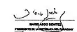 Signature de Mario Abdo