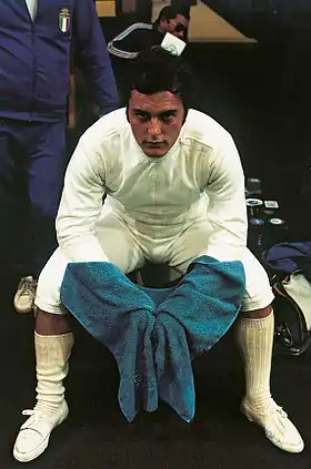 Mario Aldo Montano en 1972