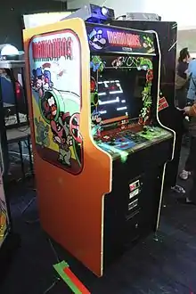 Borne d'arcade Mario Bros..