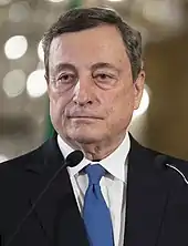 ItalieMario Draghi, Président du Conseil