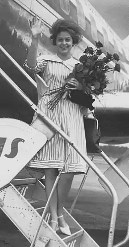 Marion Rung, gagnante de l'année 1980.
