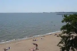 Plage de Marioupol.