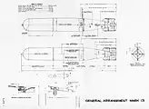 Disposition générale de la torpille Mark 13, telle que publiée dans un manuel d'entretien.