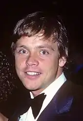 Mark Hamill, interprète de Luke Skywalker, en 1978.