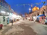 Marché à Sehwan Sharif