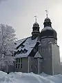 l’Église du Marché de Clausthal un jour d'hiver