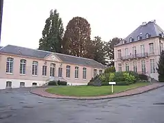 L'hôtel Couvé, vue de la cour.