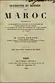 Description et histoire du Maroc par Léon Godard, 1860