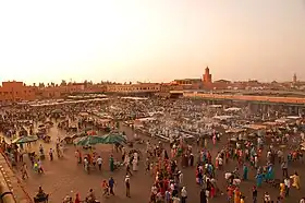 Maroc, Marrakech la ville rouge.