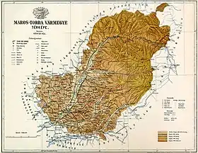 Localisation de Maros-Torda