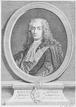René-Louis de Voyer de Paulmy d'Argenson