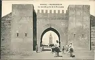 Bab Jdid dans une carte postale de 1919.