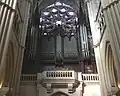 L'un des deux buffets du grand orgue Merklin de l'église Saint-Vincent-de-Paul de Marseille (1888).